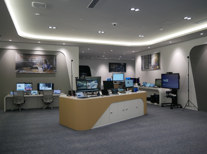 Solution Center Showcaseの様子