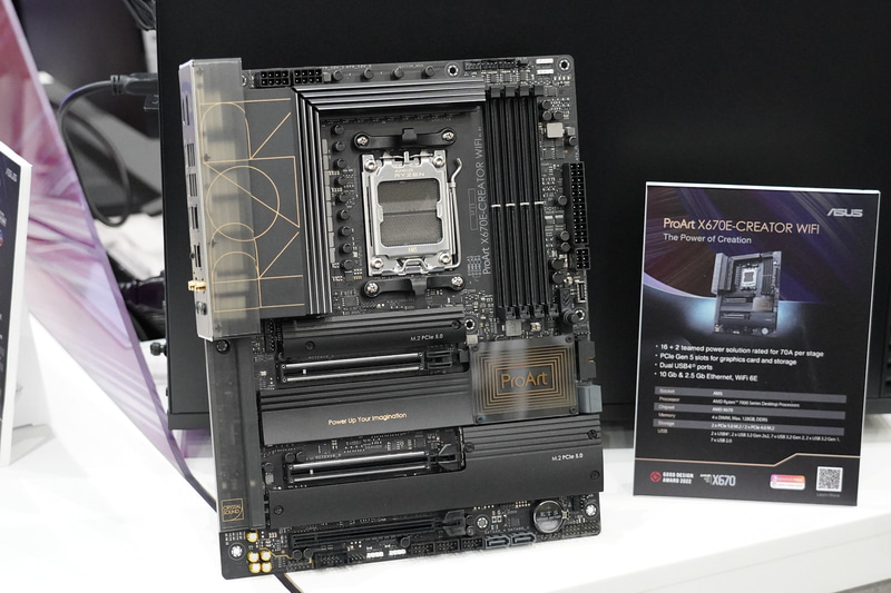 ProArtブランドのマザーボード「ProArt X670E-Creator WIFI