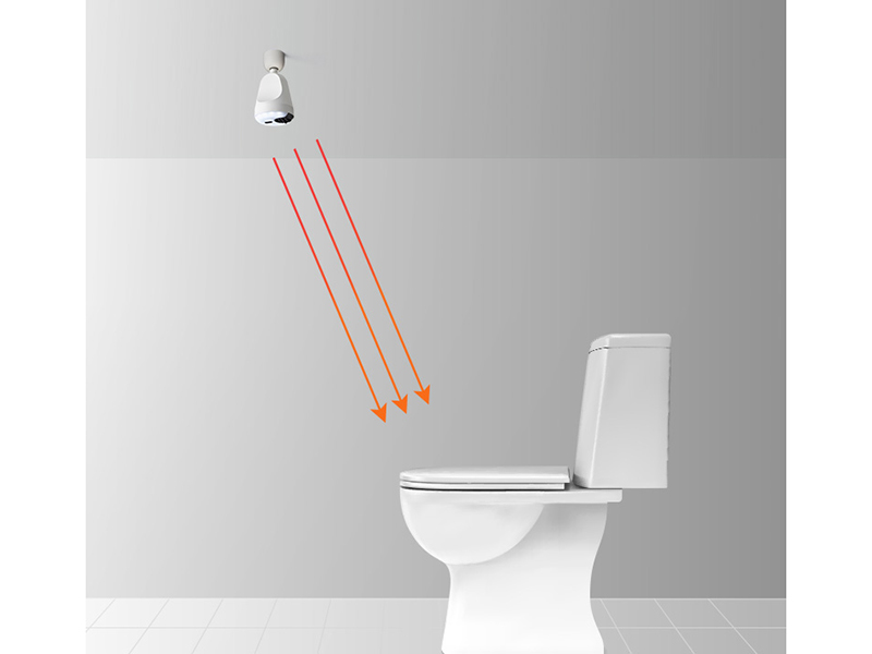 ピンポイントの送風も可能