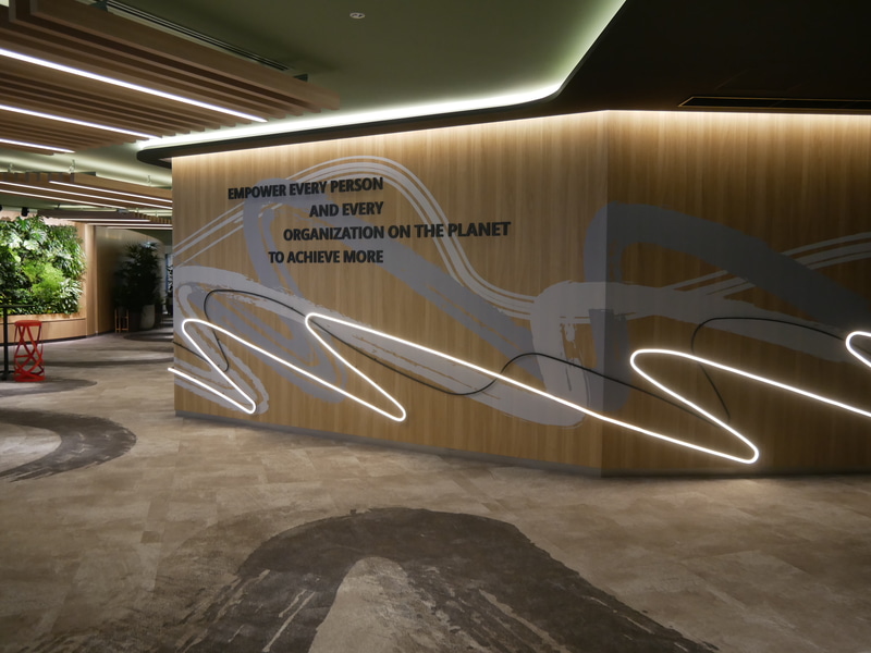 Microsoftのミッションが書かれている