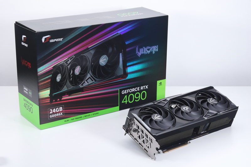 GeForce RTX 4090搭載カード「Colorful iGame GeForce RTX 4090 Vulcan OC-V」