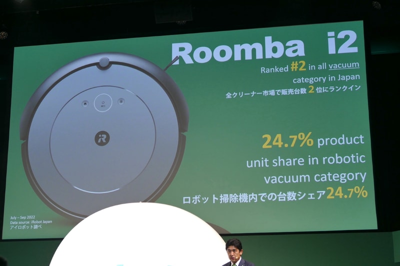 普及価格帯の「ルンバi2」は好調