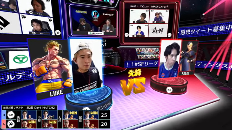 前節の結果は、先鋒と中堅で好調だったv6プラス FAV gamingが、大将戦でのマゴとボンちゃんによるルークミラーをマゴが勝利し、延長戦でもマゴが勝利して魚群の逆転勝利という展開だった