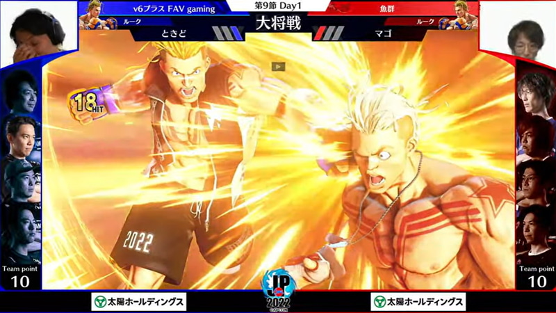 ときどルークとマゴルークの大将戦。取ったら取り返す一進一退の攻防の中、僅かにときどルーク有利の展開が多く見られた