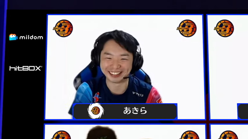 勝利した時のあきらの笑顔は見ている側もほっこりさせてくれる