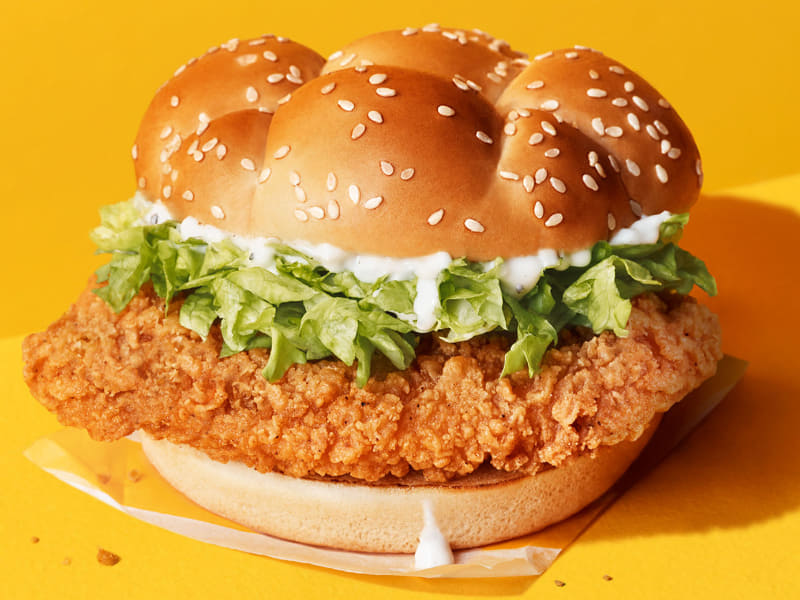 英マクドナルドで新発売の「McCrispy」