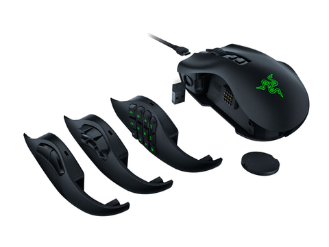 Razer、多ボタン無線ゲーミングマウス「Naga V2 Pro」と無線充電