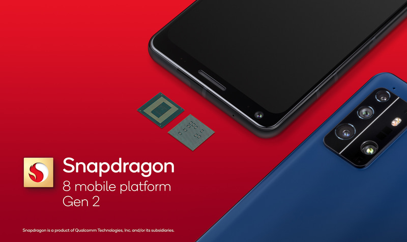 ハイエンドスマートフォン向けのSnapdragon 8 Gen 2はCortex-X3でCPUを強化、GPUはハードウェア・レイトレーシング・エンジンを採用(写真提供:Qualcomm)
