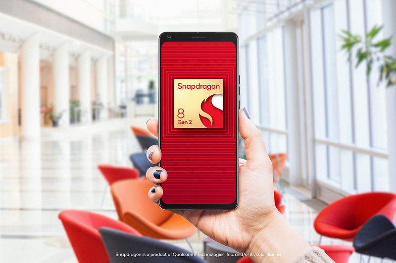 Snapdragon 8 Gen 2を搭載したスマートフォンのイメージ(写真提供:Qualcomm)