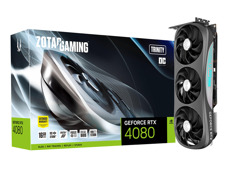 ZOTAC GAMING GeForce RTX 4080 16GB Trinity OC