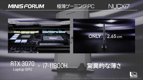 MINISFORUM、第12世代Core+RX 6600M搭載の高性能ゲーミングミニPC - PC MINISFORUM、第12世代Core+RX 6600M搭載の高性能ゲーミングミニPC - PC