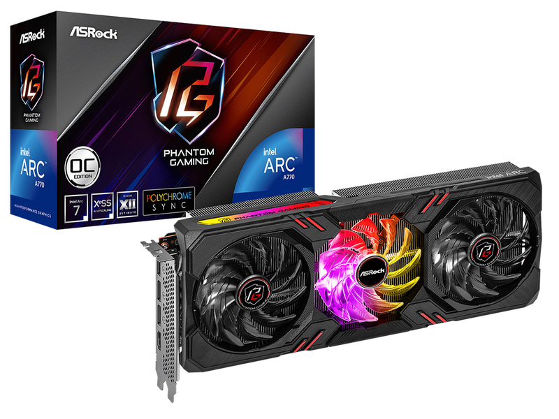 Intel Arc A770 Phantom Gaming D 8GB OC