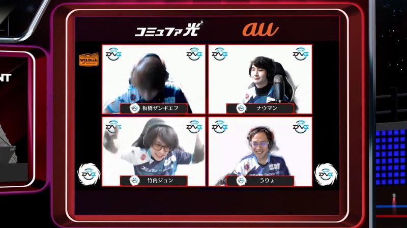 勝利したコミュファDetonatioNのチームインタビュー