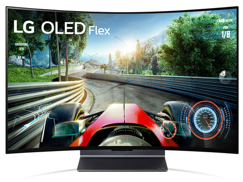 LG、20段階に折り曲げ可能で最大900Rの42型有機EL TV - PC Watch