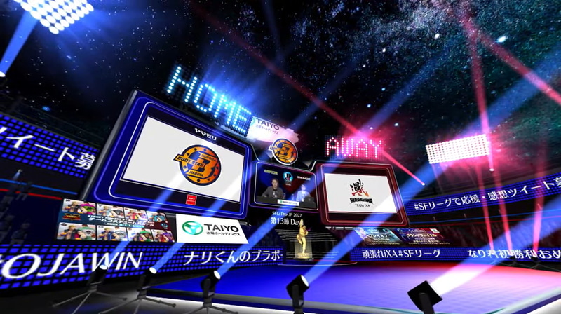 SFL: Pro-JP 2022 第13節 Day1会場全景