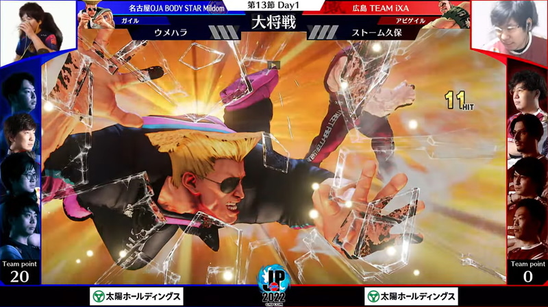 大将戦はウメハラガイルとストーム久保アビゲイルの一戦。ストーム久保アビゲイルの攻めが決まる場面が多く見られる一戦となった