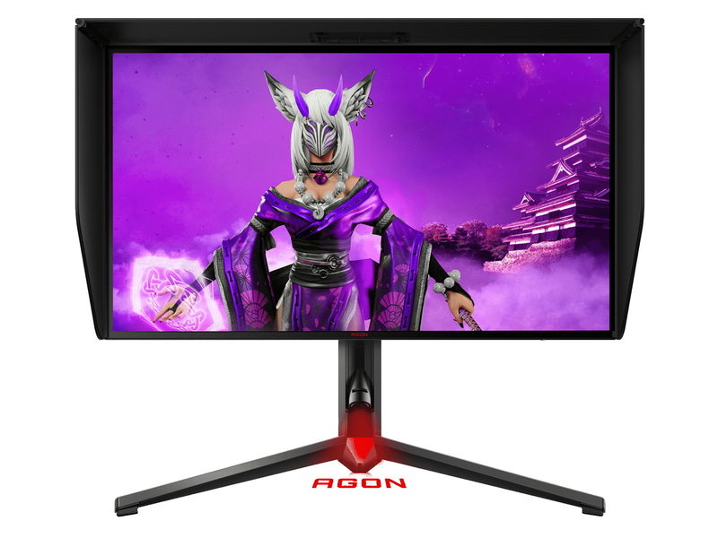 <a href="https://jp.aoc.com/product/AG274UXP-11" class="n" target="_blank">製品ページのURL</a><br>実売価格：10万円前後●パネル：27型●解像度：3,840×2,160ドット●表面処理：非光沢●リフレッシュレート：最大160Hz●応答速度：1ms(GTG)●輝度：450cd/平方m●コントラスト比：1,000:1●表示色：約10億7,300万色●視野角：上下/左右178度●インターフェイス：HDMI 2.1×2、DisplayPort 1.4×1、USB 3.0 Type-C×1(DP Alt Mode対応)、USB 3.0×4、ステレオミニジャック、マイクジャック●スピーカー：5W×2●サイズ：607.7×352×425～545mm●重量：7.9kg