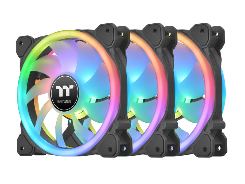 SWAFAN 12 RGB Radiator Fan TT Premium Edition 3Pack