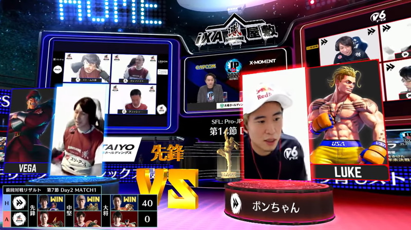 前回の直接対決では、v6プラス FAV gamingが全勝40ポイント獲得という圧倒的勝利を見せた