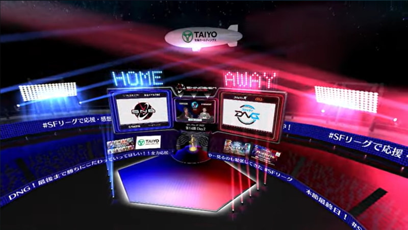 SFL: Pro-JP 2022 第14節 Day2会場全景