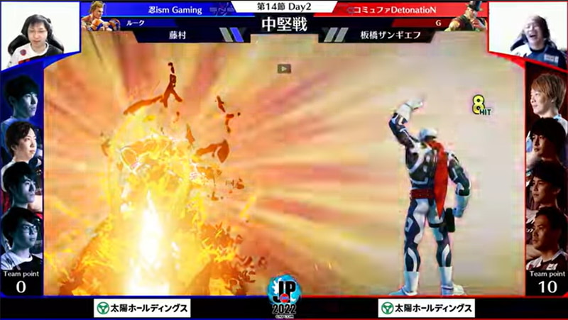 要所で板ザンGの火力が大爆発し、中堅戦を板ザンGが勝利