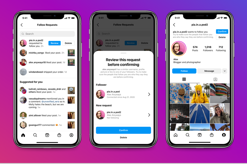 同社は今後数カ月以内になりすましアカウントからのDMに対しても警告が表示されるようにするという