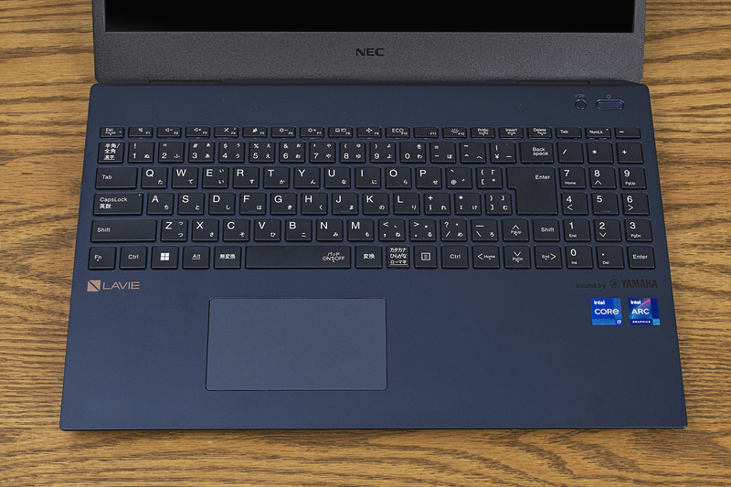 LAVIE N15(N1585/EAL)のキーボード
