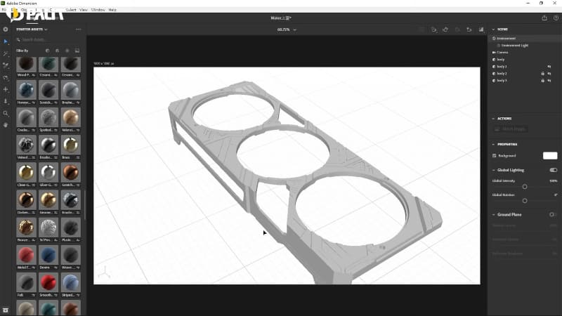 3Dプリントして色を塗るだけの「ペイントバージョン」