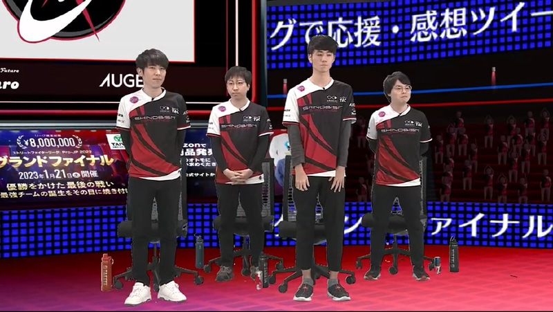 アウェイは忍ism Gamingで出場メンバーはももち、藤村、ヤマグチ、ジョニィ