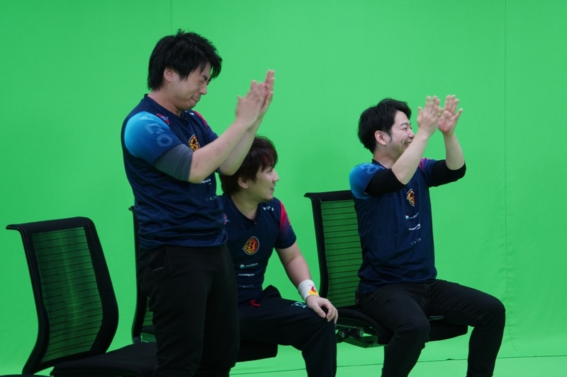 全力で応援の声出しをし続けたナリ君含め、チームの雰囲気はトップレベルだ