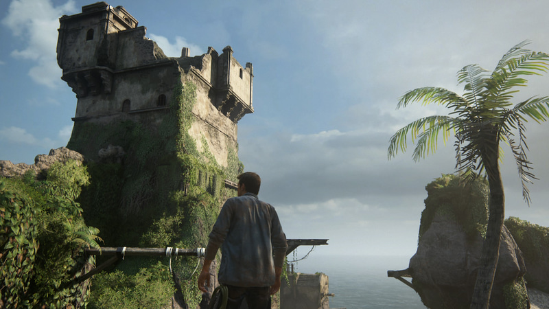 アンチャーテッド トレジャーハンターコレクションの検証では、海賊王と最後の秘宝のチャプター2で一定コースを移動した際のフレームレートをCapFrameXで計測している