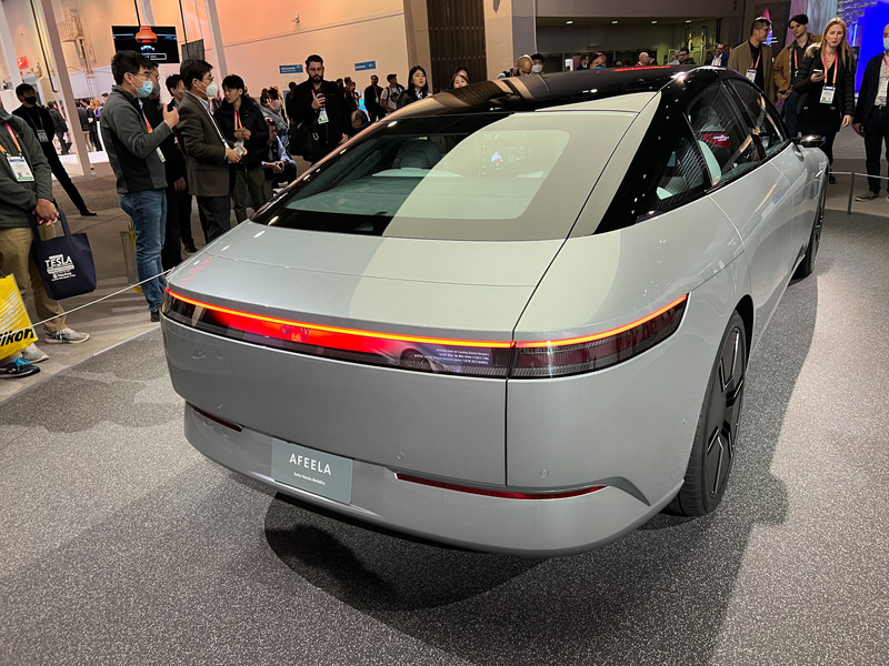 アフィーラのプロトタイプ車両