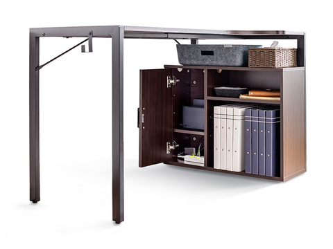 サンワサプライ、収納棚付きのL字デスク - PC Watch