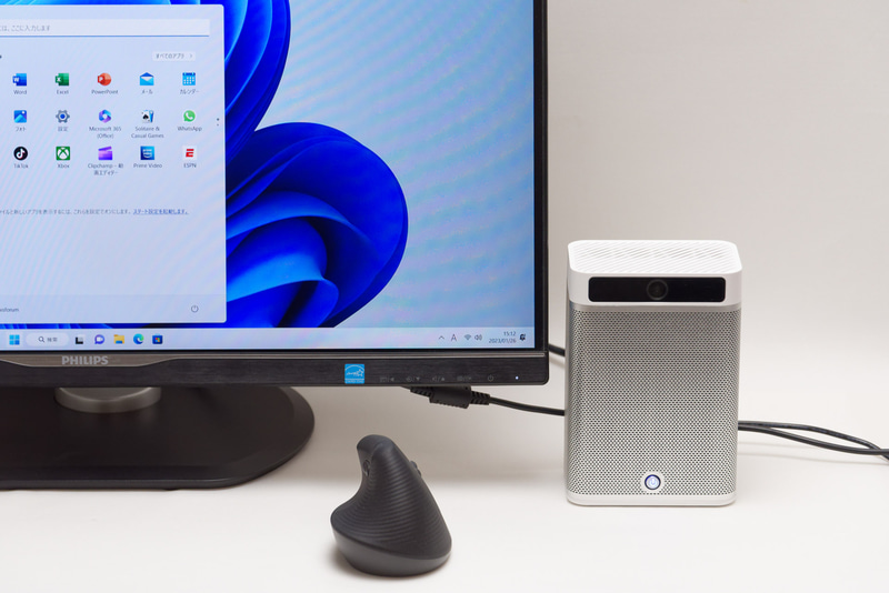 Webカメラ内蔵デスクトップPCのMINISFORUM「MC560」を試してみた