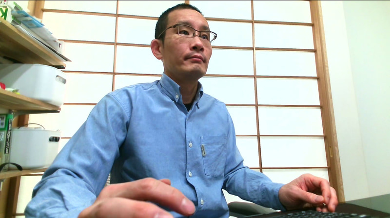 画質調整すれば、室内照明を変えていなくてもこのような明るいくっきりした映像が得られる(Microsoft Teams上の映像)