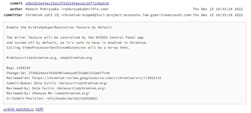 2月1日のEarly Stable Updateにおけるlogの中の記述