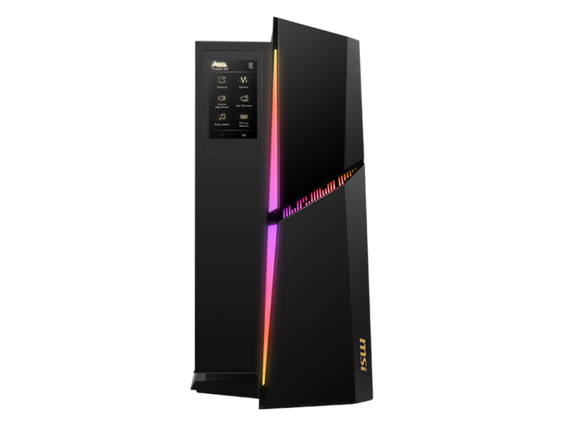 前面上方にはディスプレイを搭載