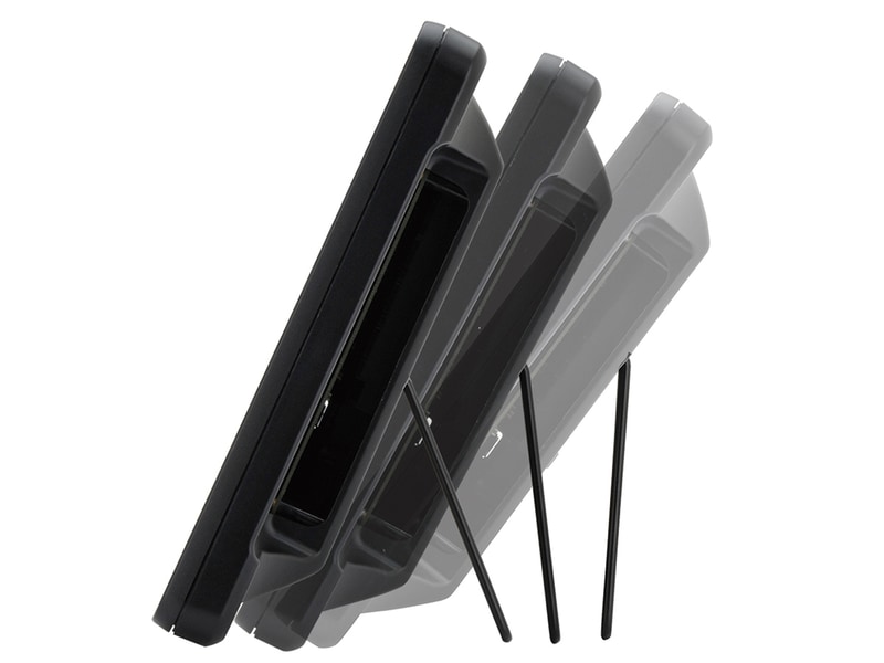 横置きでは3段階のチルトに対応