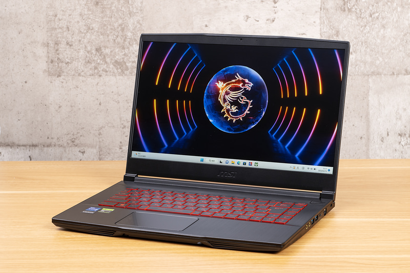 GeForce RTX 4050 Laptop GPUを搭載するMSIのゲーミングノート「<a href="https://jp.msi.com/Laptop/Thin-GF63-12VX/" class="n" target="_blank">Thin GF63 12Vシリーズ</a>」。実売価格は19万9,800円(2月28日現在)