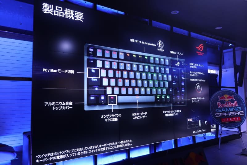 ROG Azothの主な特徴