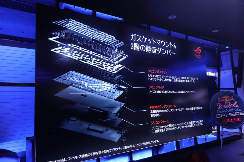 3層の静音ダンパー