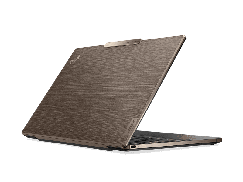 ThinkPad Z13 Gen 2の亜麻の植物繊維で強化された天板