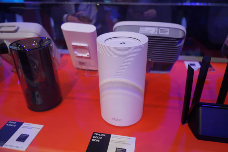 TP-LinkのWi-Fi 7対応ルーター「DECO BE95」、Qualcomm Networking Pro 1620ベース