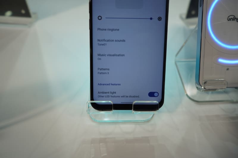 UnihertzのLuna、設定ツールでLEDの表示パターンなどをカスタマイズできる
