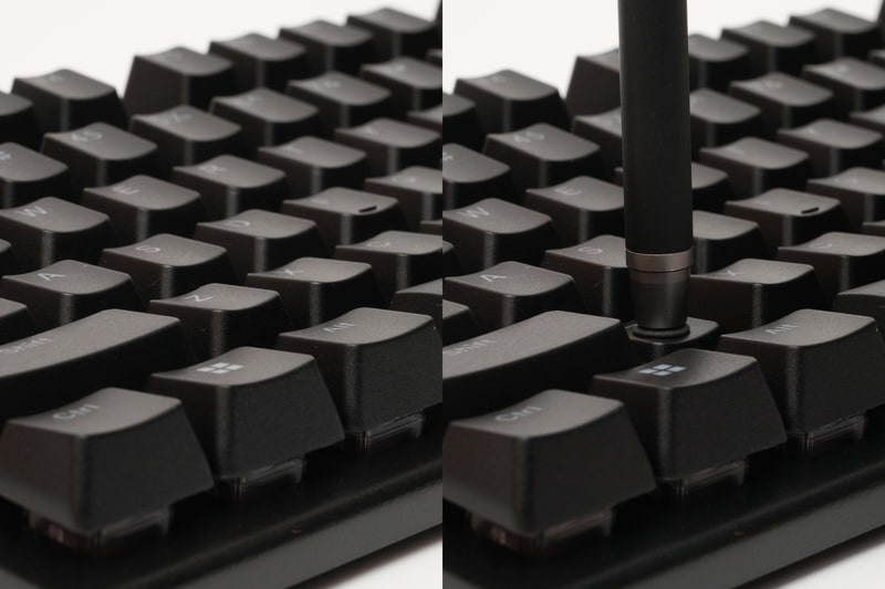 キーストロークは4mm