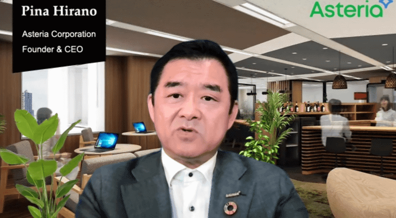 アステリア 代表取締役社長兼CEOの平野洋一郎氏