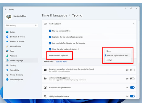 クイック設定から直接アプリごとの音量調整が可能に。Windows 11