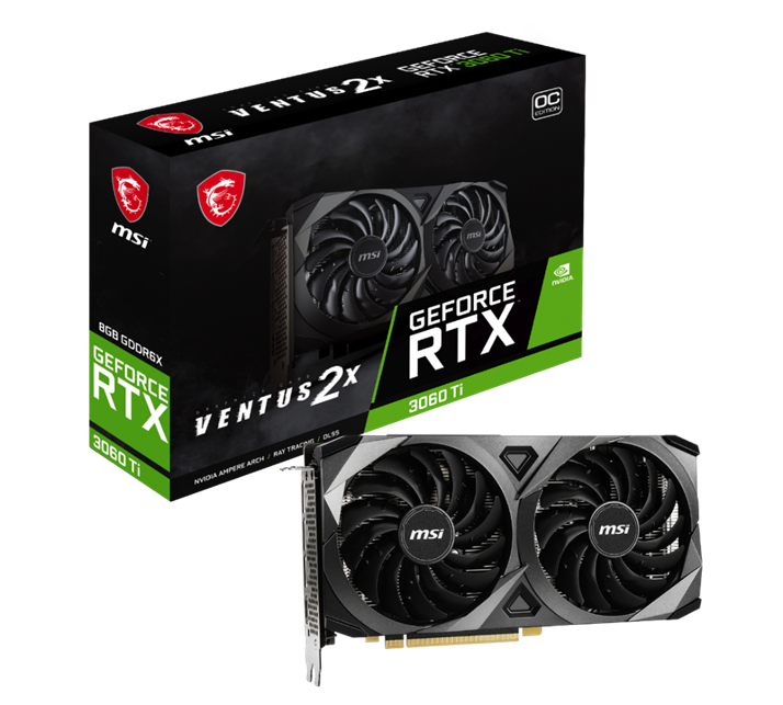 GeForce RTX 3060 Ti VENTUS 2X 8GD6X OC