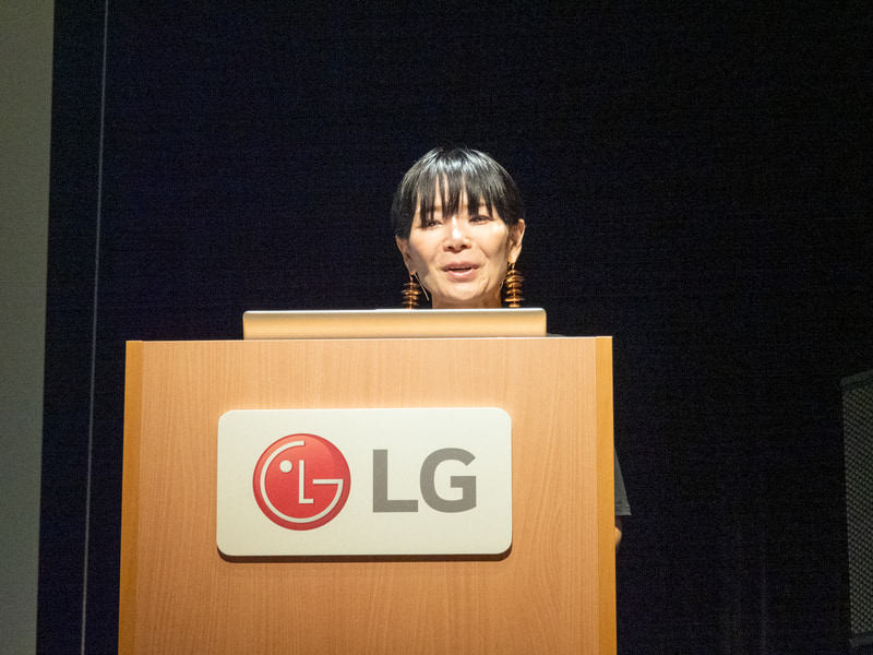 LGエレクトロニクス・ジャパン株式会社マーケティングチームマーケティング統括責任者の宇佐美夕佳氏