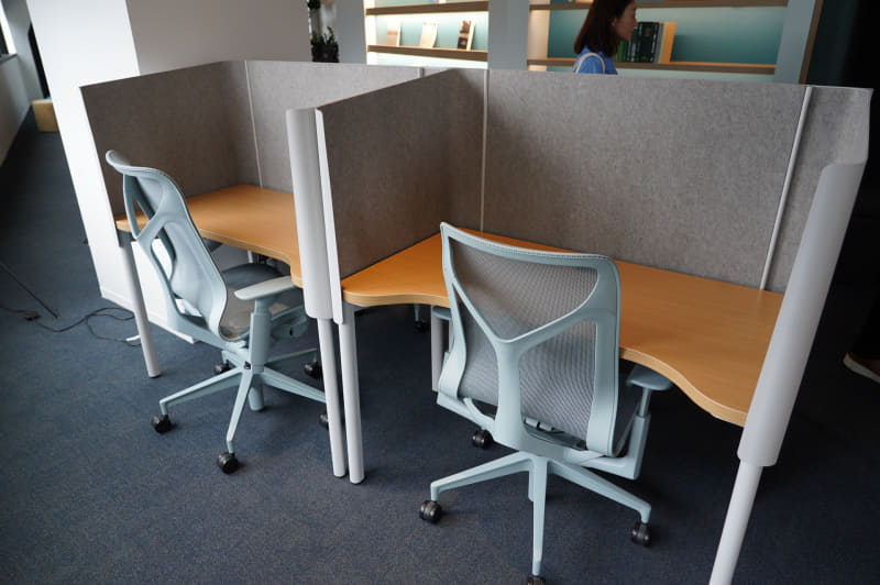 図書館という名前がついているノマドワーキングルーム